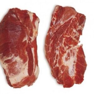 Frozen Pork collars vacuum